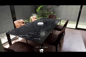unreal engine real time interactive architectural tour executable