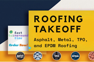 do detailed and accurate roofing material takeoff