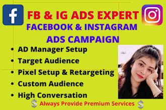 setup your facebook and instagram ads campaign