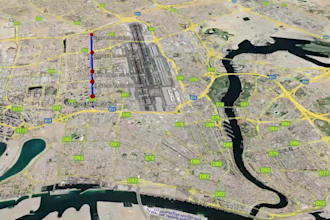 create real estate video google earth studio