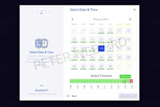 add booking appointments system with payment gateway to your website