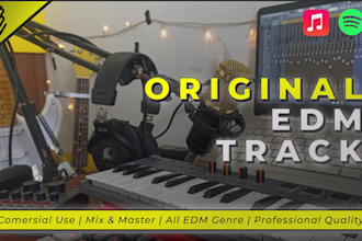 produce an original edm track for you
