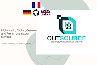 translate your writings from english or german to french