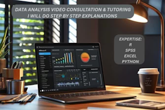 do live session tutoring in r, excel, spss, or python