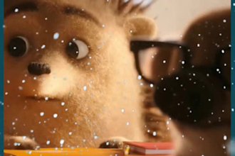 create christmas advent calendar animation video