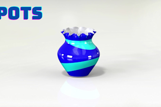 make planter,pot,mold and vase designs just 1 day