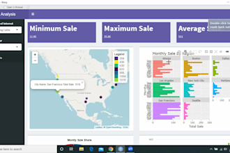 be your customize rshiny dashboard development
