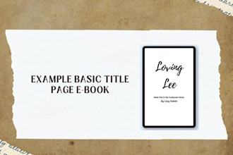 format your completed book manuscript for self publishing