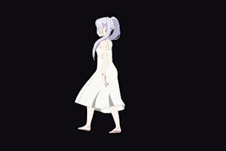 create 3d anime model