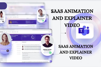 create saas animation, saas explainer video, app ui animation saas product demo