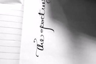 write handwritten letter for you in calligraphy