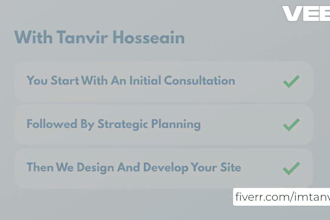 design a modern responsive website with HTML, CSS, bootstrap