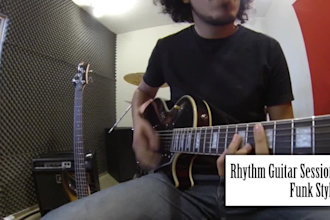 record professional guitar in your session