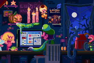 create pixel art animations and illustrations
