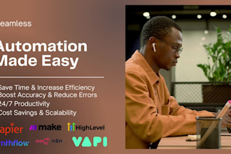 automate processes with make, zapier, n8n, vapi, synthflow