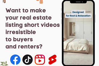 create a luxury real estate short video optimized for reels tiktok shorts
