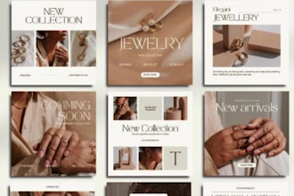 design lookbooks for beauty launches, jewelry collections and cosmetic product