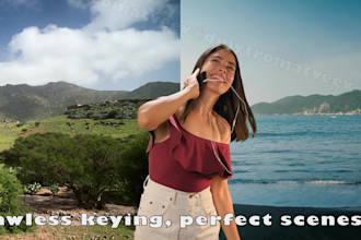 remove the background from your green screen video