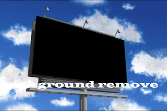 professional green screen removal and background editing