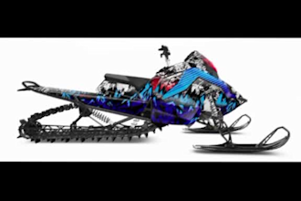 do professional atv wrap design,bike wrap design, snow bike wrap