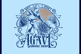 design super high quality cigarette logo with free source file