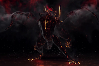make dragon intro animation