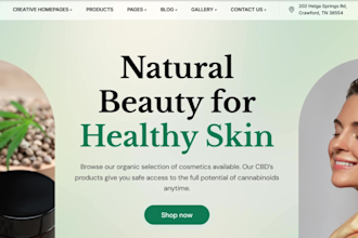 create marijuana website cannabis cbd medical hemp tobacco shopify cigar weed