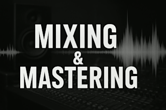 do pro mixing and mastering, streaming optimized