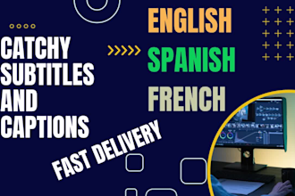 add catchy captions or subtitles to your videos in 24 hours
