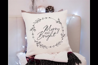 originally draw and digitize christmas or new year designs