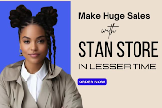 setup stan store stan store marketing products to boost your sales