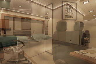 do 3d motorhome design, camper van, rv , mobile shop, food truck trailer design
