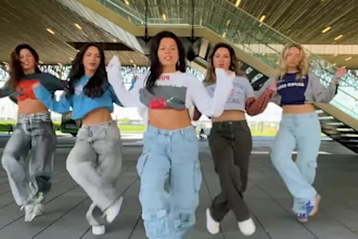 make trendy tiktok dance video, group dance, afrobeat dance, dance achoreography