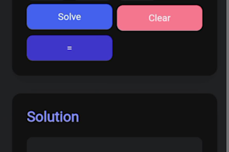build a responsive loan, simple and aljebra calculator in HTML