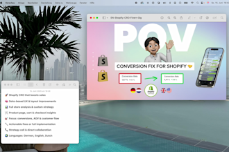do shopify conversion rate optimization with cro audit and implementation