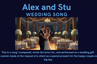 be your male singer and songwriter