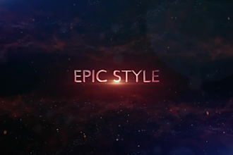 create this epic cinematic trailer video for your business