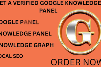 create a verified google knowledge panel for any categories