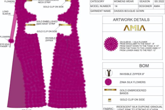 create fashion tech pack