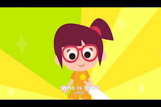 imitate female child for voice over in english
