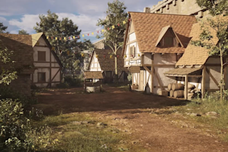 create high quality 3d game environment 3d game level design in unity and ue