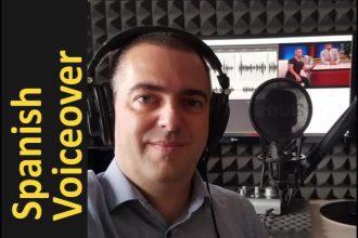 record a professional spanish voiceover