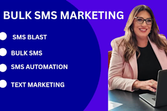 send  bulk SMS and SMS blasts via twilio for US and UK text marketing