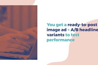 write facebook ad sales copy for online advertising