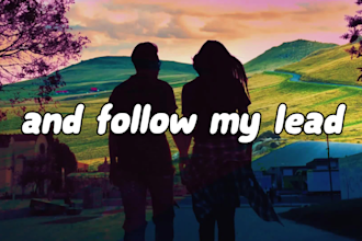 make perfect lyrics video for you