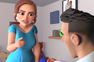 do 3d animation video, 3d kids animation, 3d cartoon, character animation