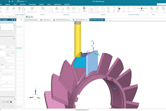 teach siemens nx 3d modelling, drafting and cam