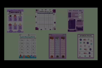 customize creative worksheets for kids and adults
