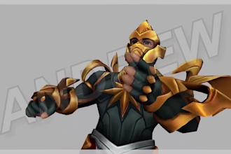 do 3d animation for games