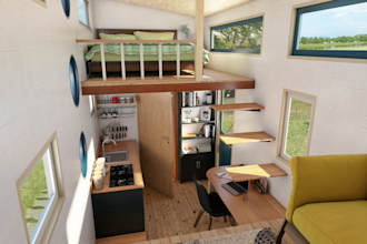 do 3d tiny house modeling and rendering